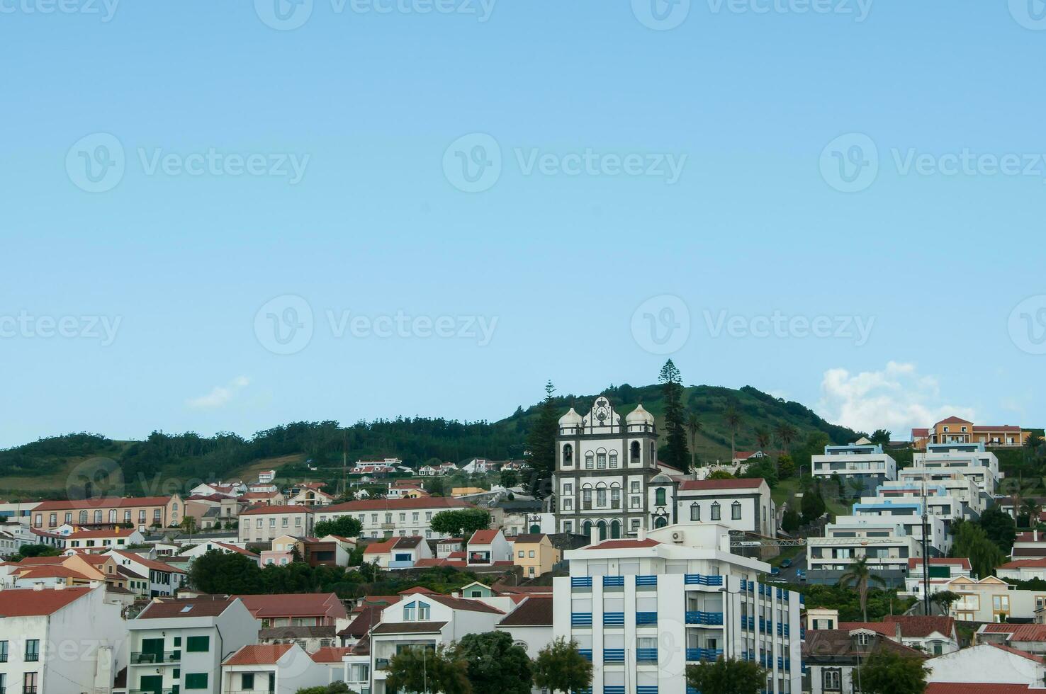 orta città nel fallire isola, azzorre foto