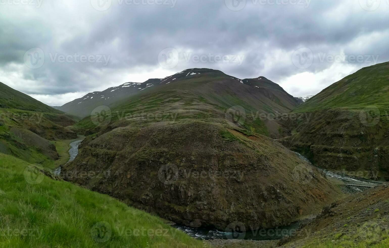 dettaglio di dell'islanda lussureggiante naturale paesaggio foto