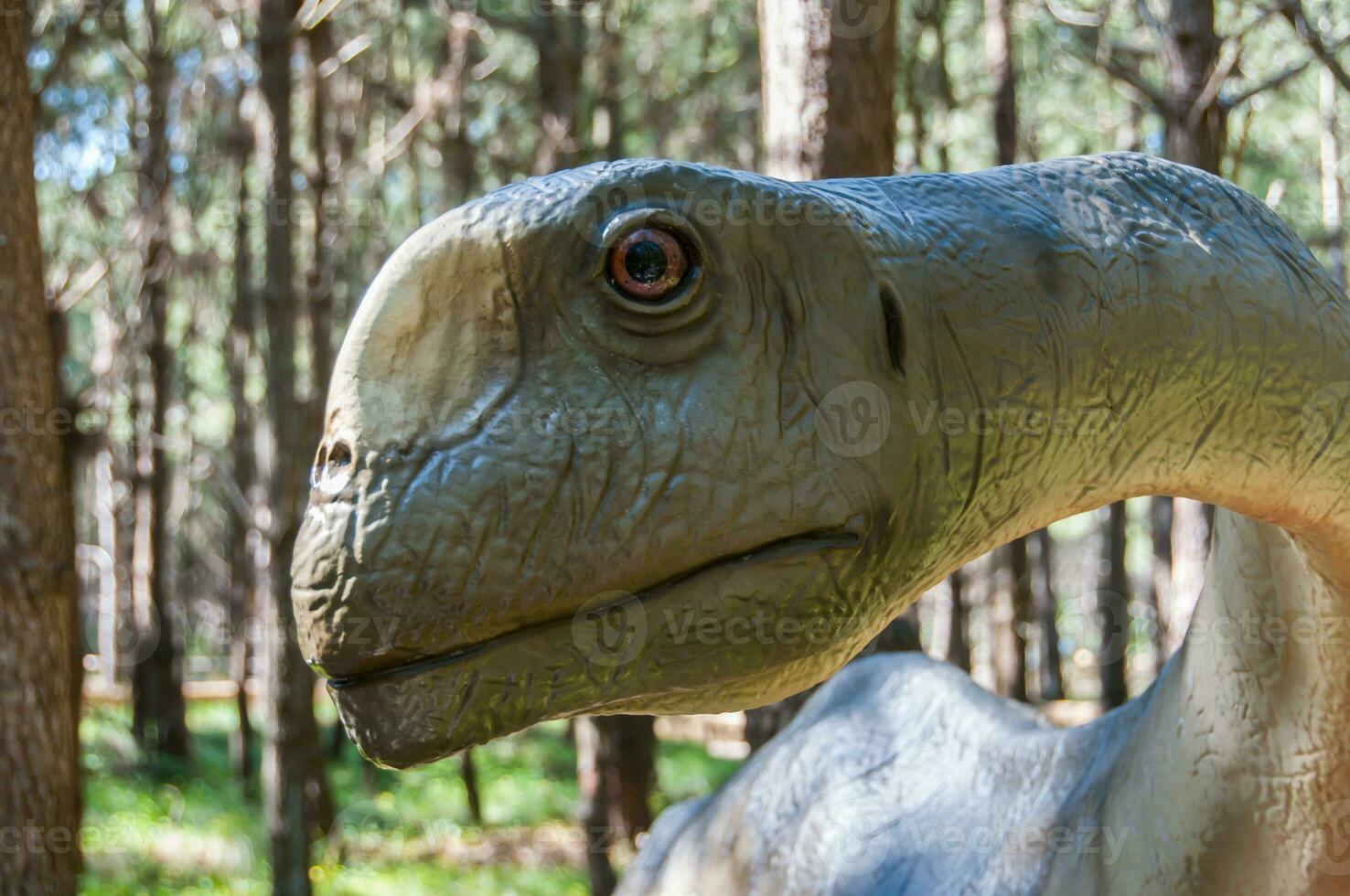 dino parco, dinosauro tema parco nel Lourinha, Portogallo foto