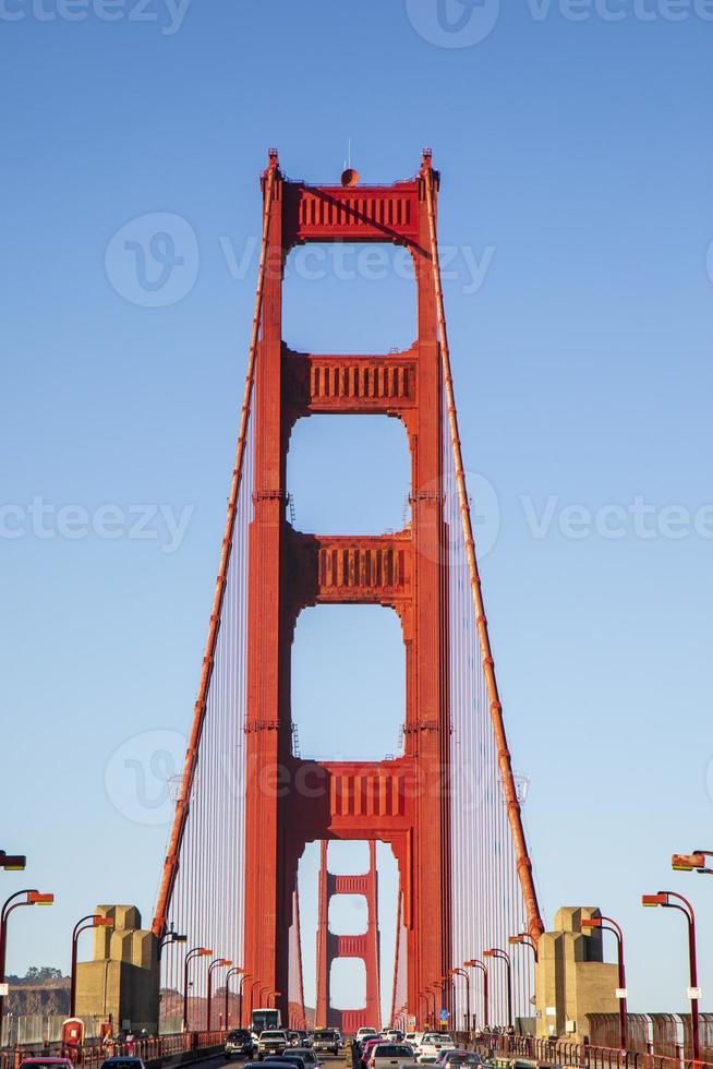 dettaglio cancello dorato, san francisco foto