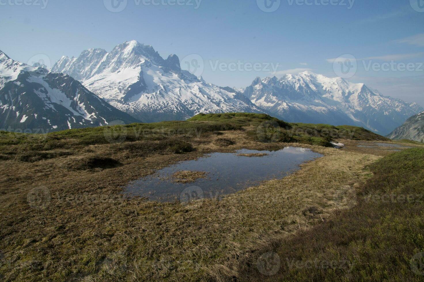 paesaggio di il francese Alpi foto