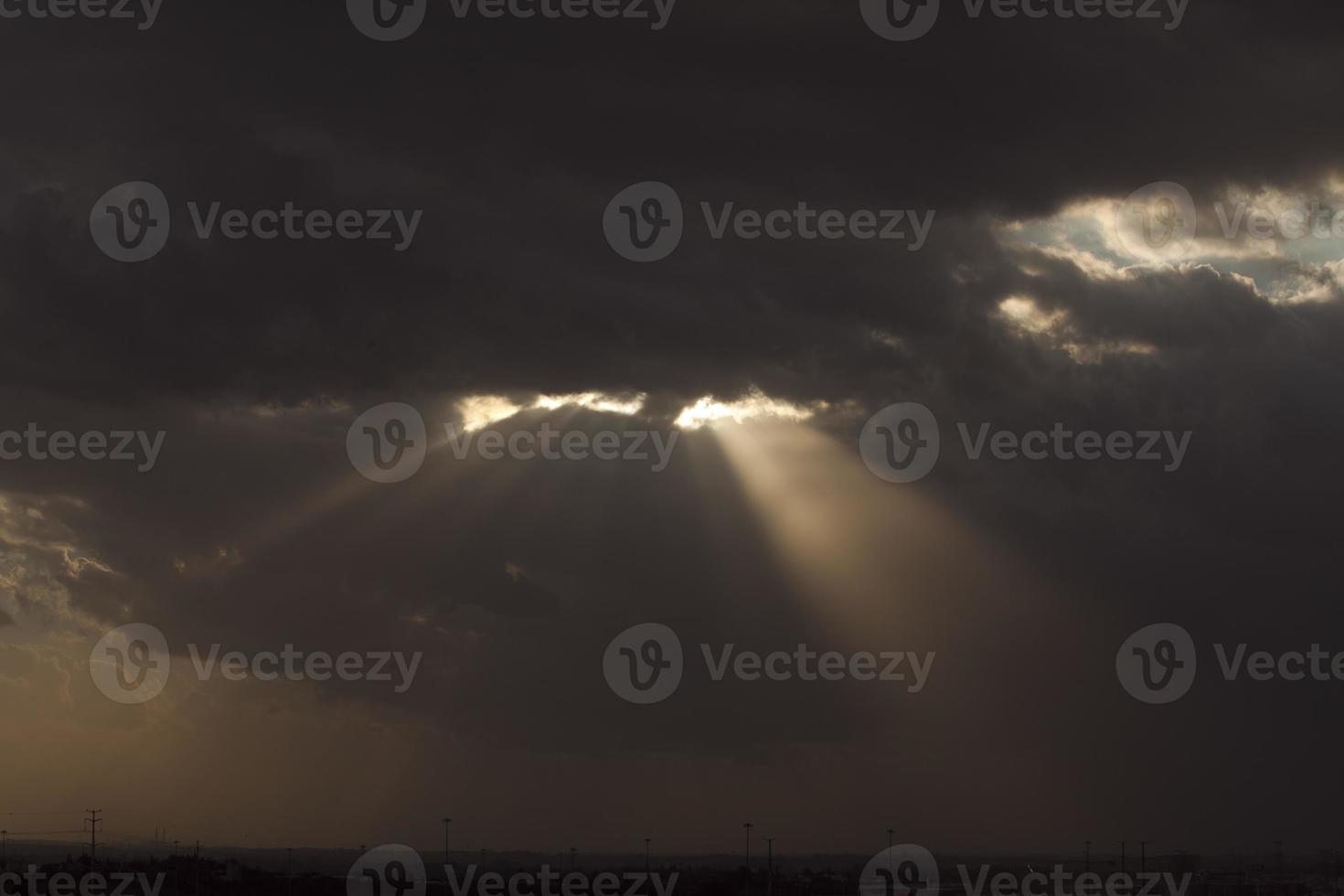 nuvole pazze in israele belle vedute della terra santa foto