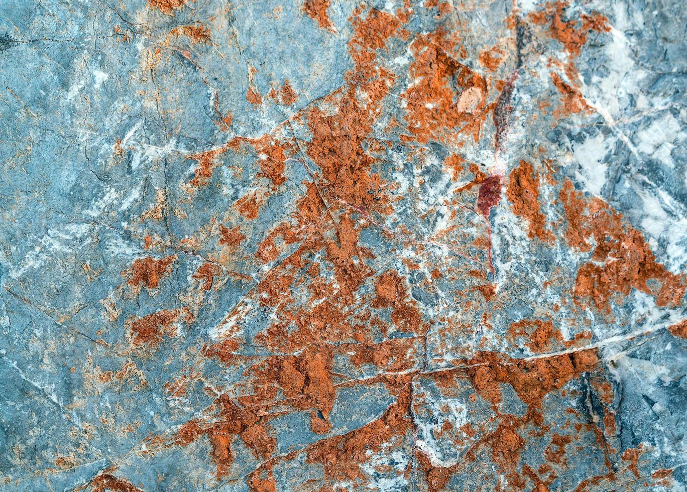 superficie delle rocce salate del modello naturale foto