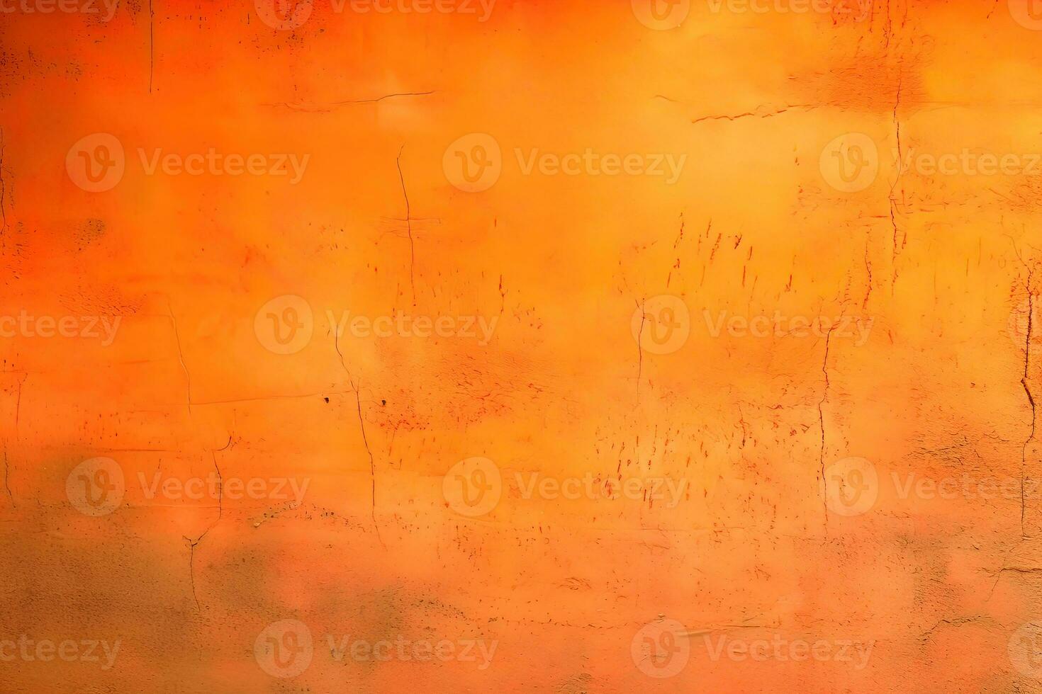 sporco e Esposto alle intemperie arancia calcestruzzo parete sfondo struttura. ai generato foto