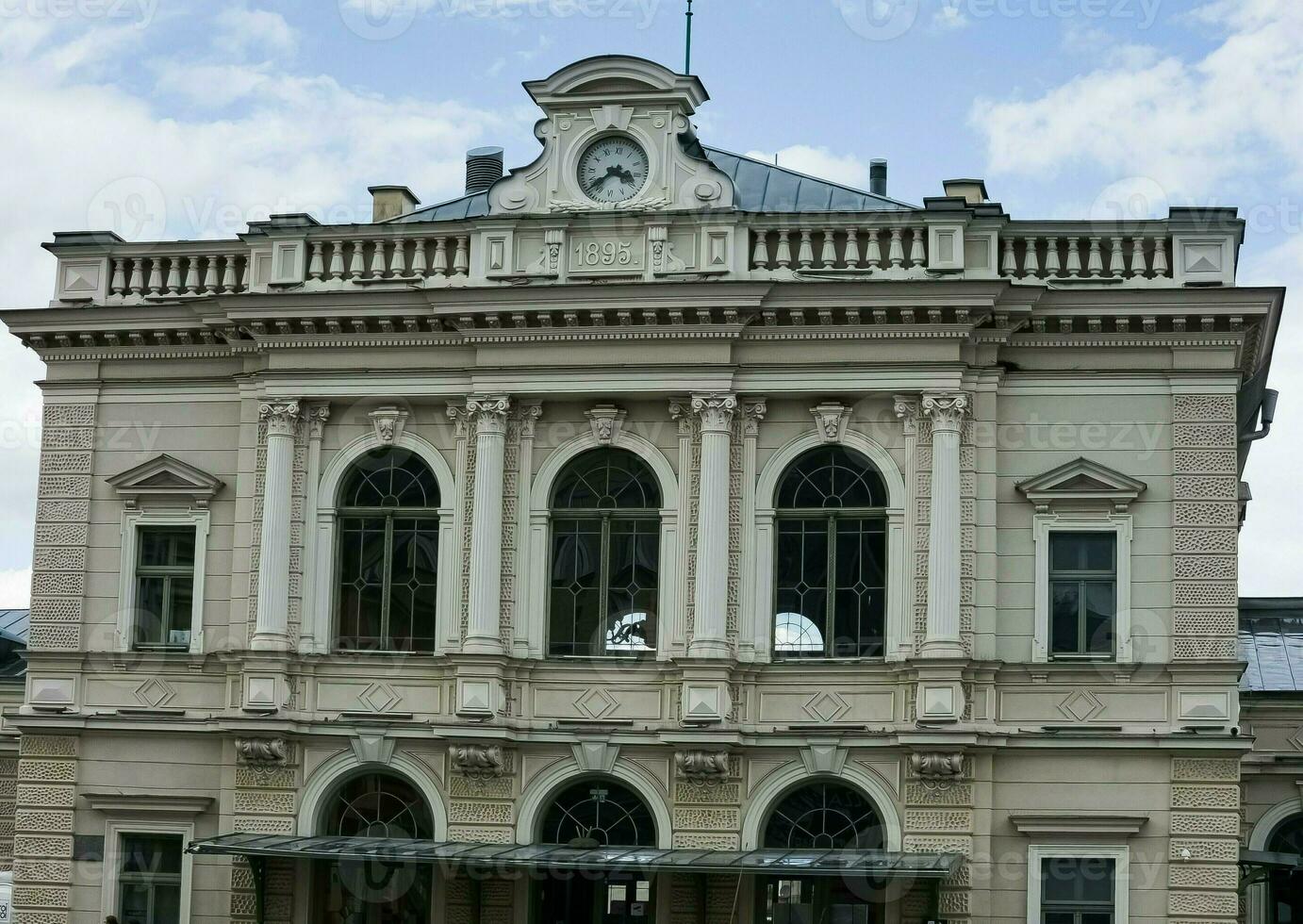 ferrovia stazione nel przemysl. przemysl, Podkarpackie, Polonia. foto