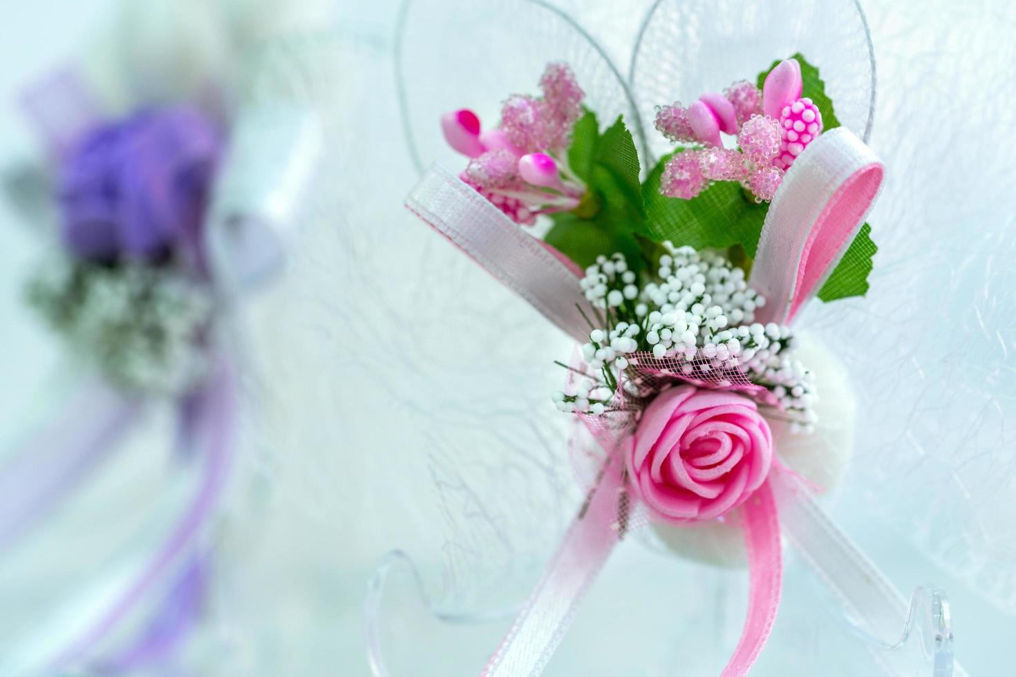 bouquet da sposa colorato bellissimi fiori romantici foto