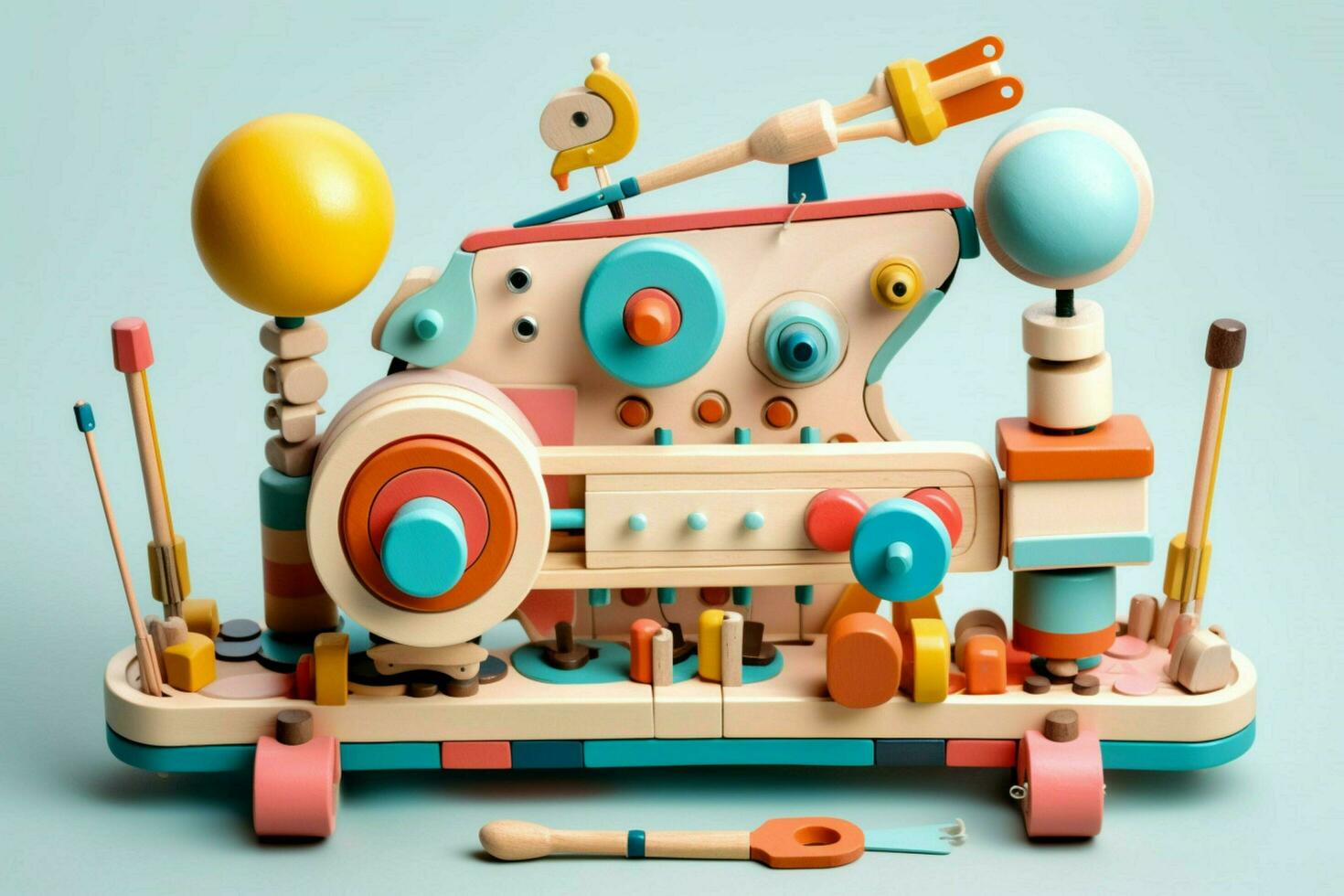 un' musicale strumento impostato per bambini foto