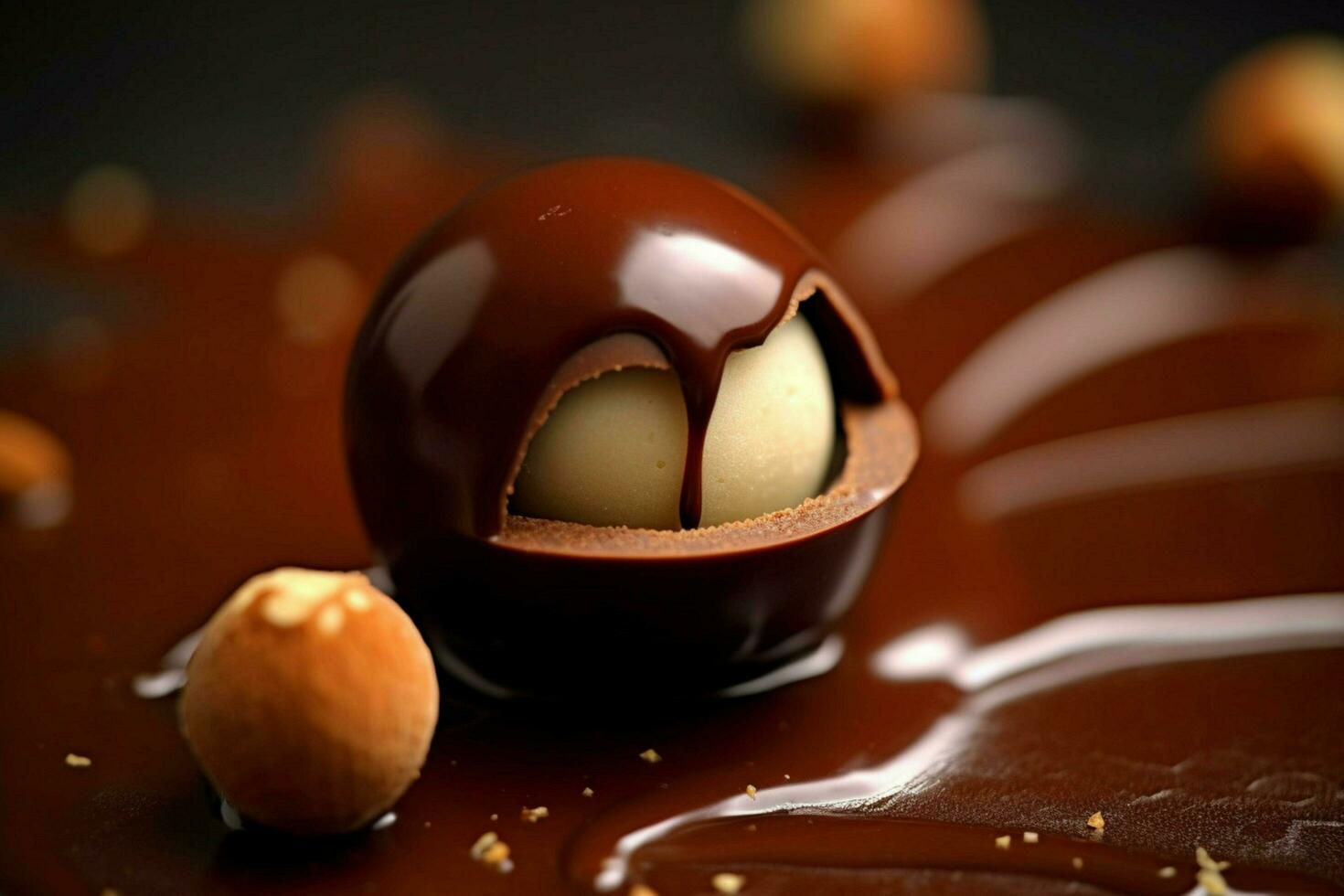 cioccolato nocciola Immagine HD foto