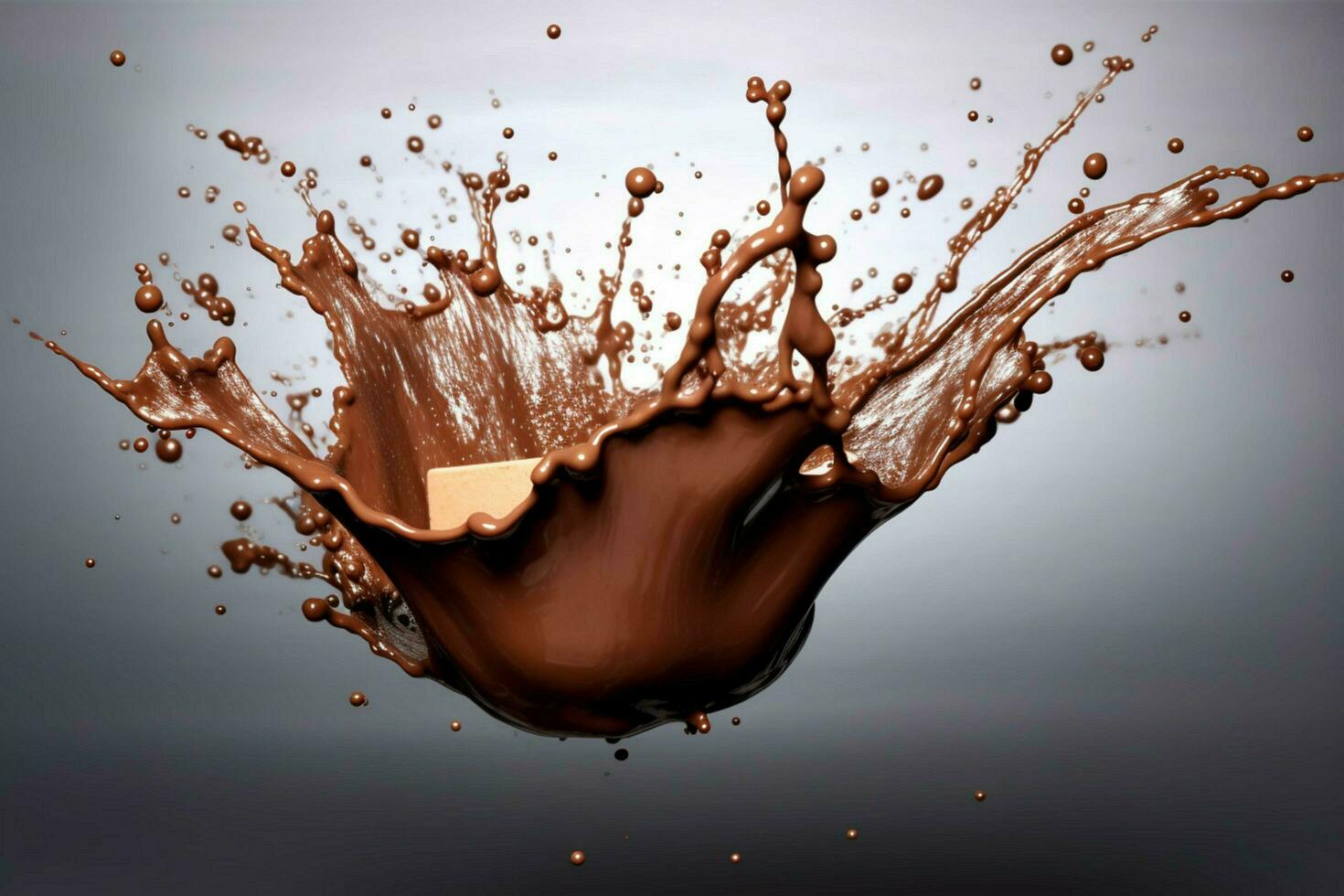 cacao cioccolato spruzzo foto
