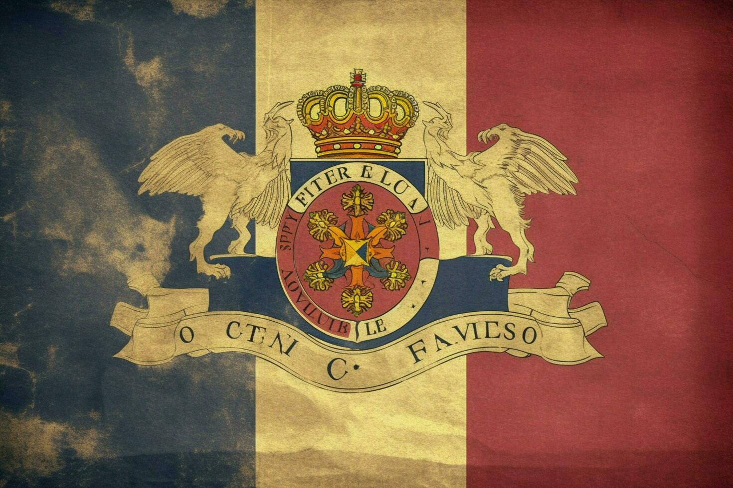 bandiera sfondo di repubblica di Genova foto