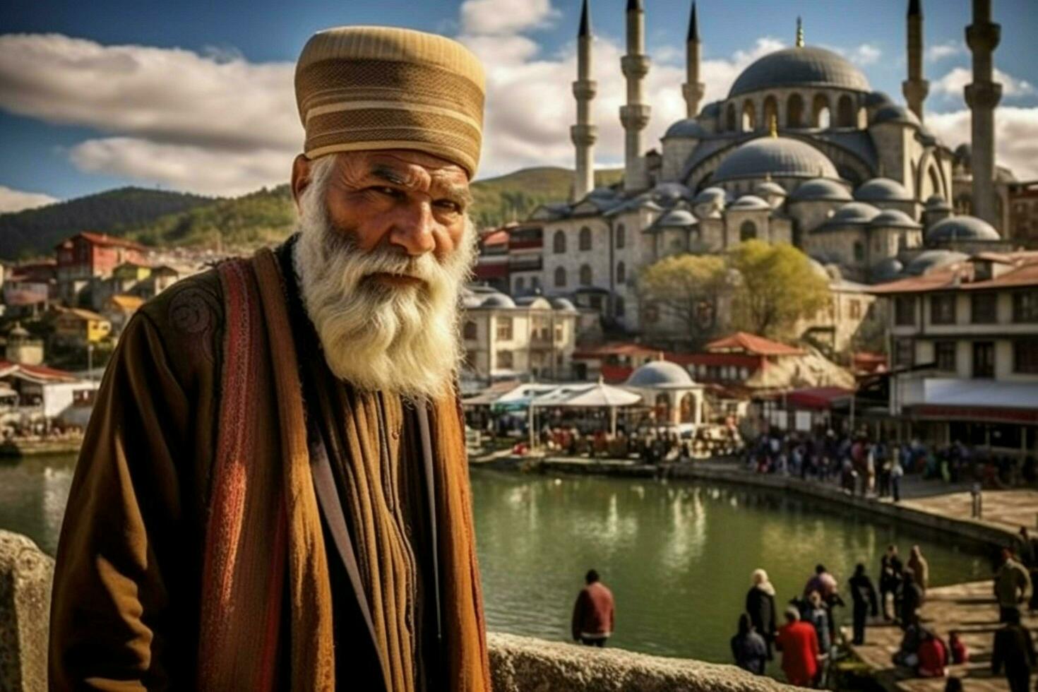 turk persona Turco città foto