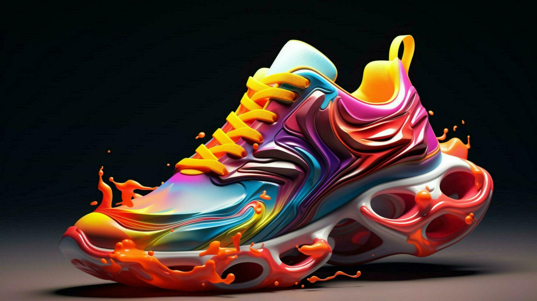 3d scarpe da ginnastica di alberto seveso Avanzate colore schema foto