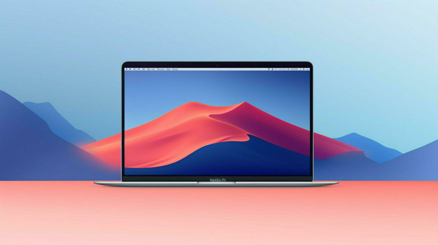 minimalista macbook sfondo alto qualità foto