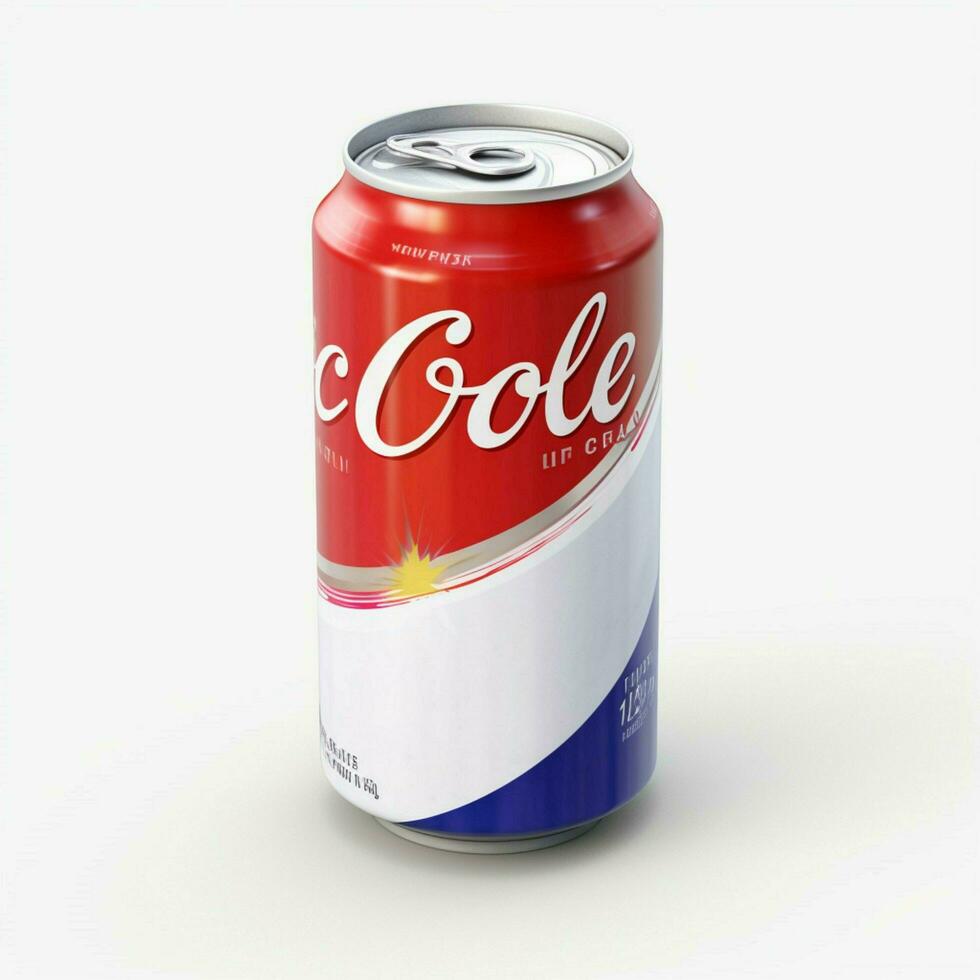rc Coca Cola con bianca sfondo alto qualità ultra HD foto