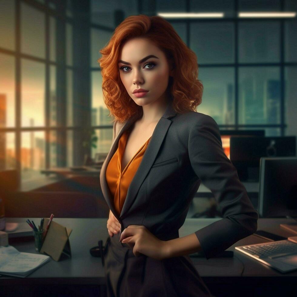 attività commerciale donna alto qualità 4k ultra HD hdr foto