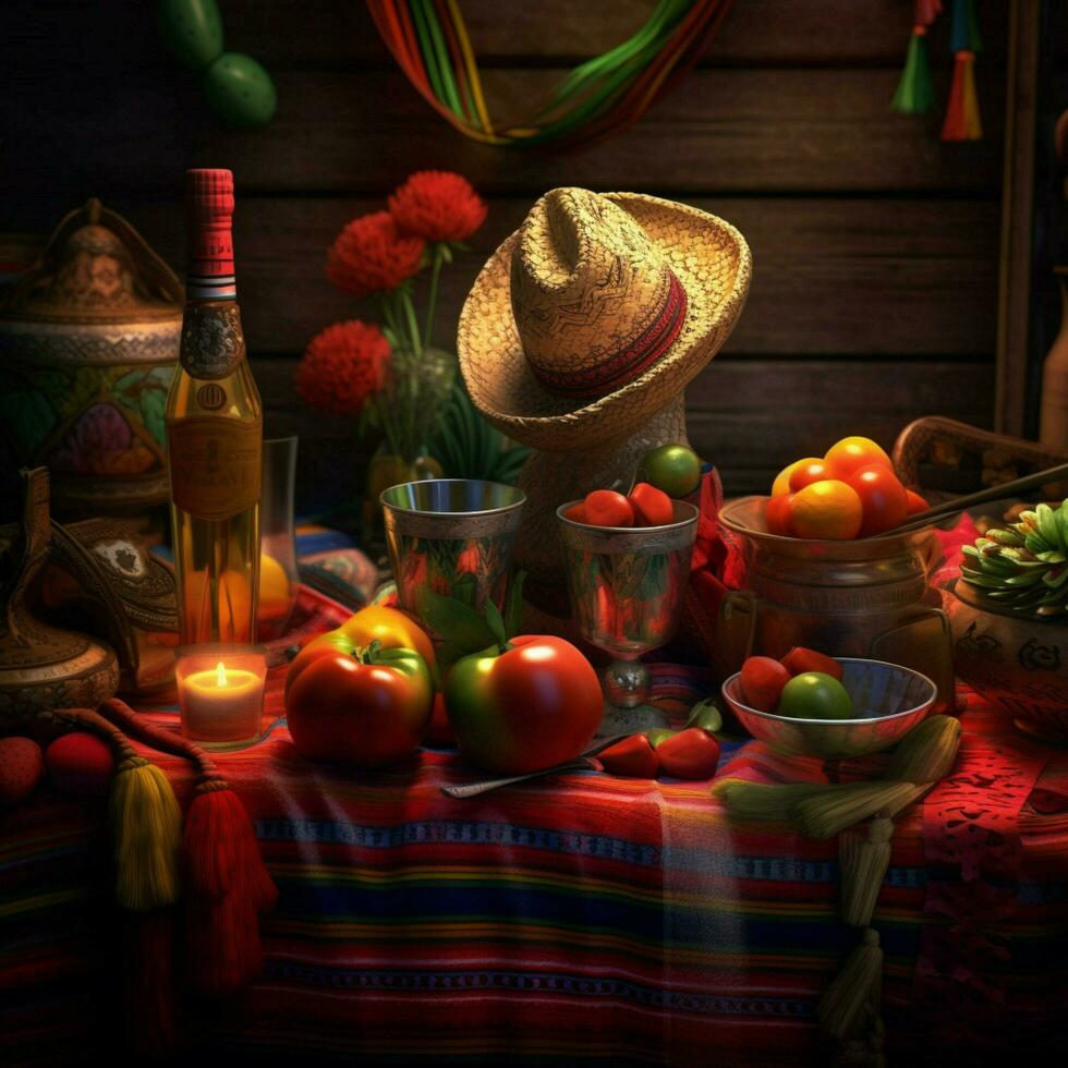 cinco de mayo alto qualità 4k ultra HD hdr foto