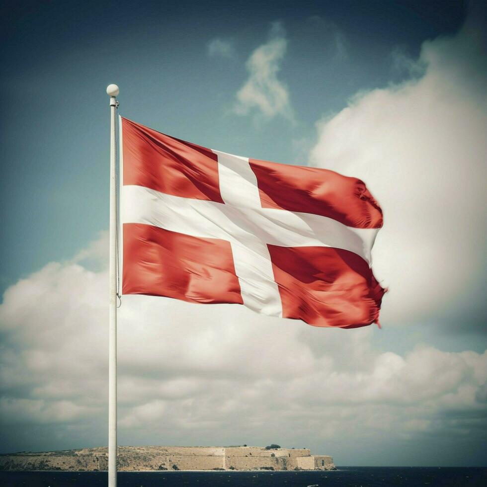 bandiera di Malta alto qualità 4k ultra HD foto