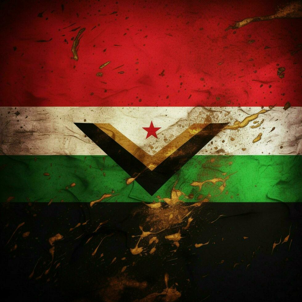 bandiera di Sudan alto qualità 4k ultra HD foto