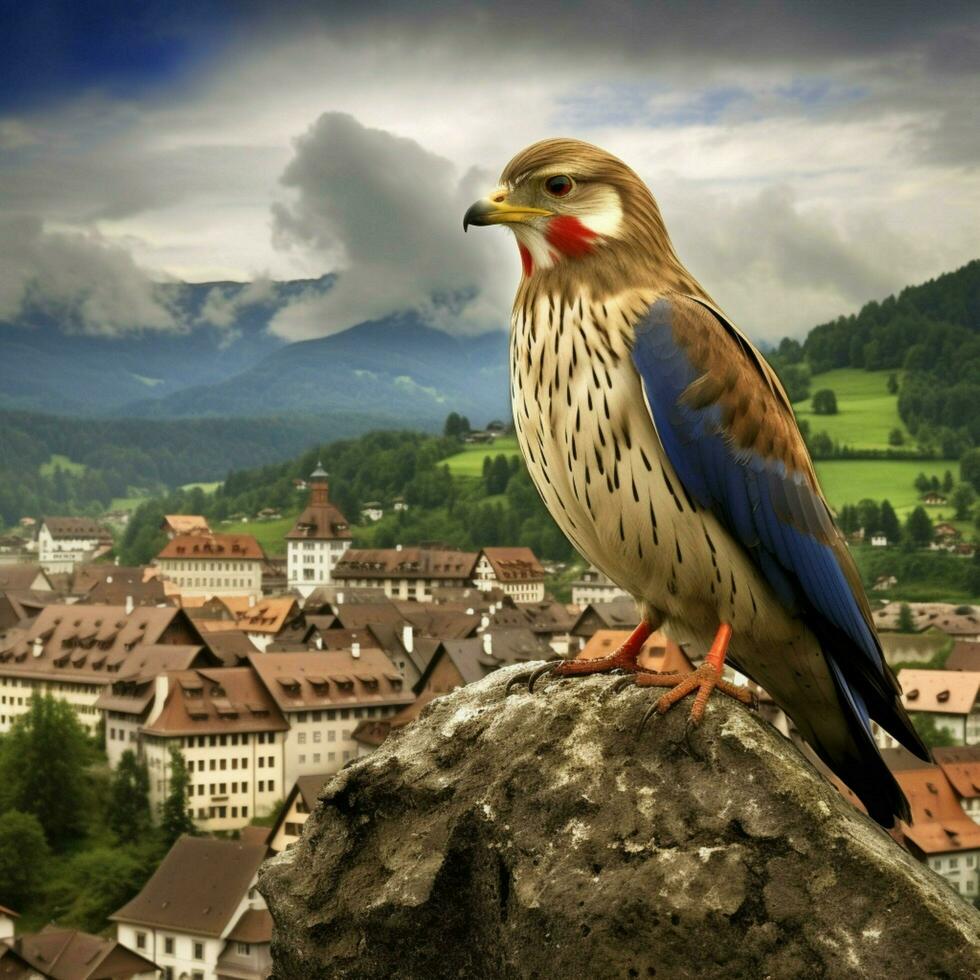 nazionale uccello di Liechtenstein alto qualità 4k u foto