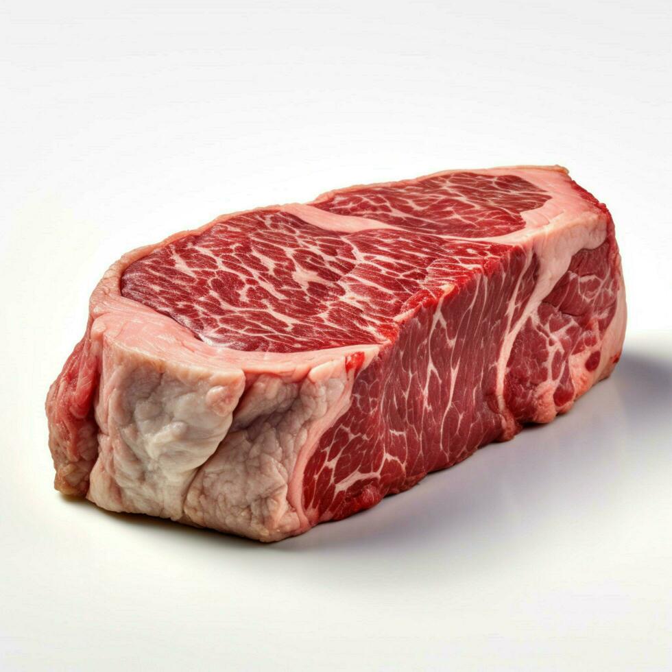 fotorealistico il migliore più succoso wagyu bistecca cibo p foto