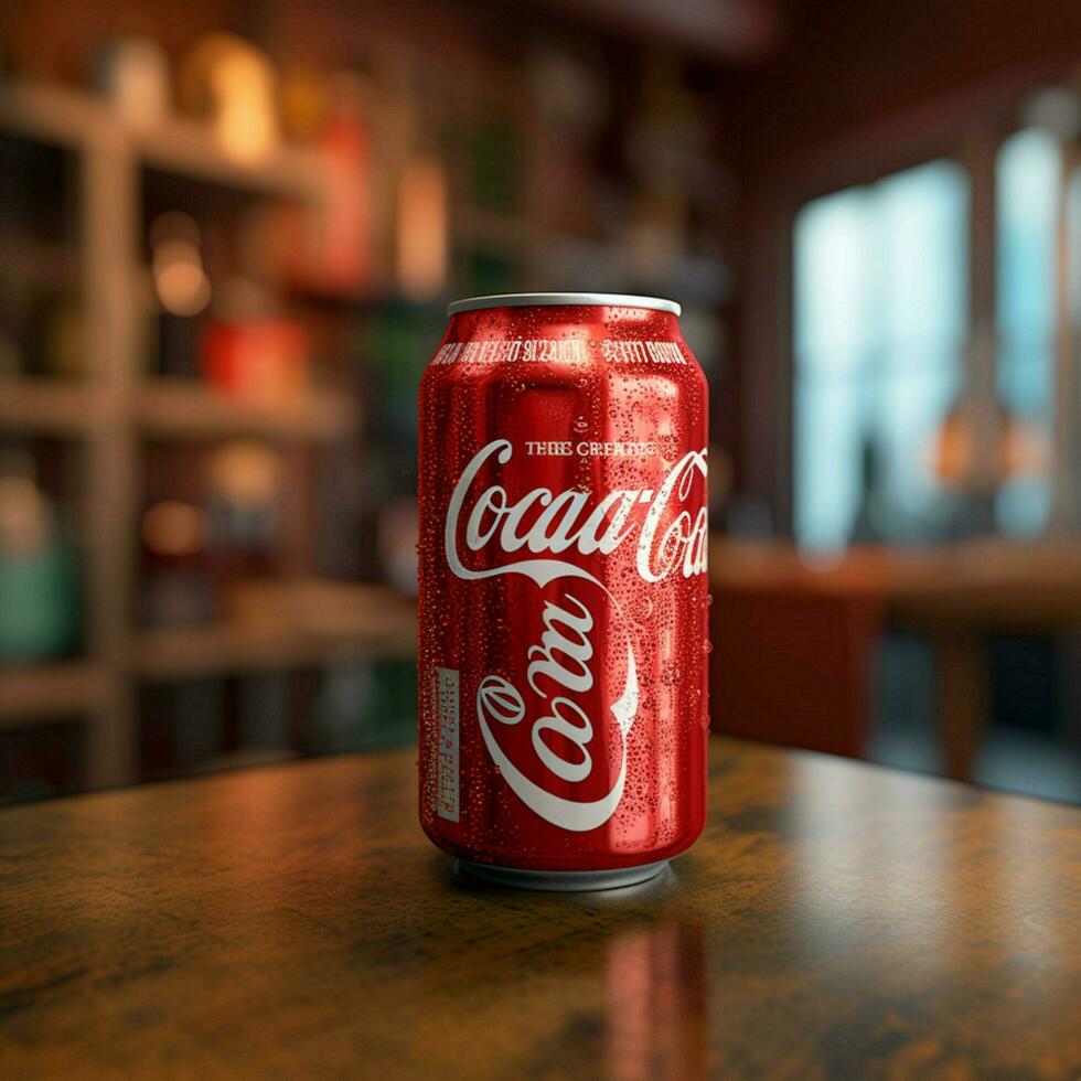 Prodotto scatti di Coca Cola citra alto qualità 4k foto