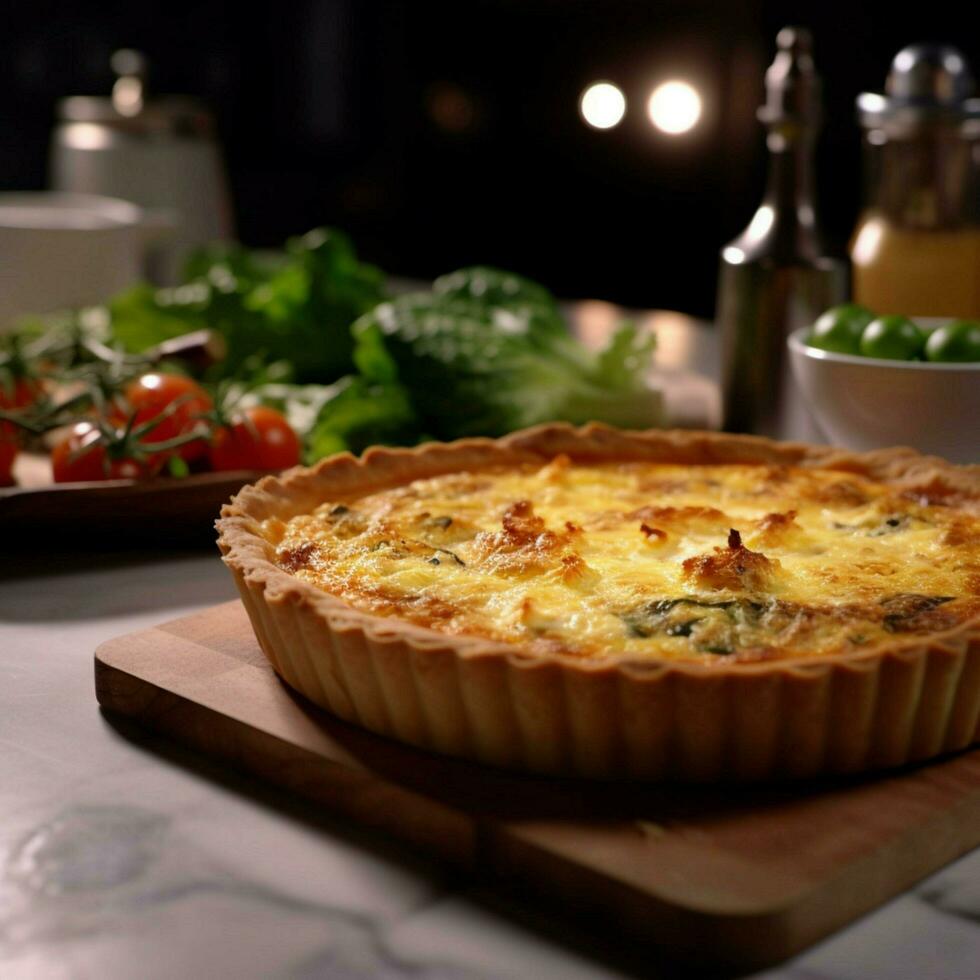 Prodotto scatti di quiche alto qualità 4k ultra HD foto