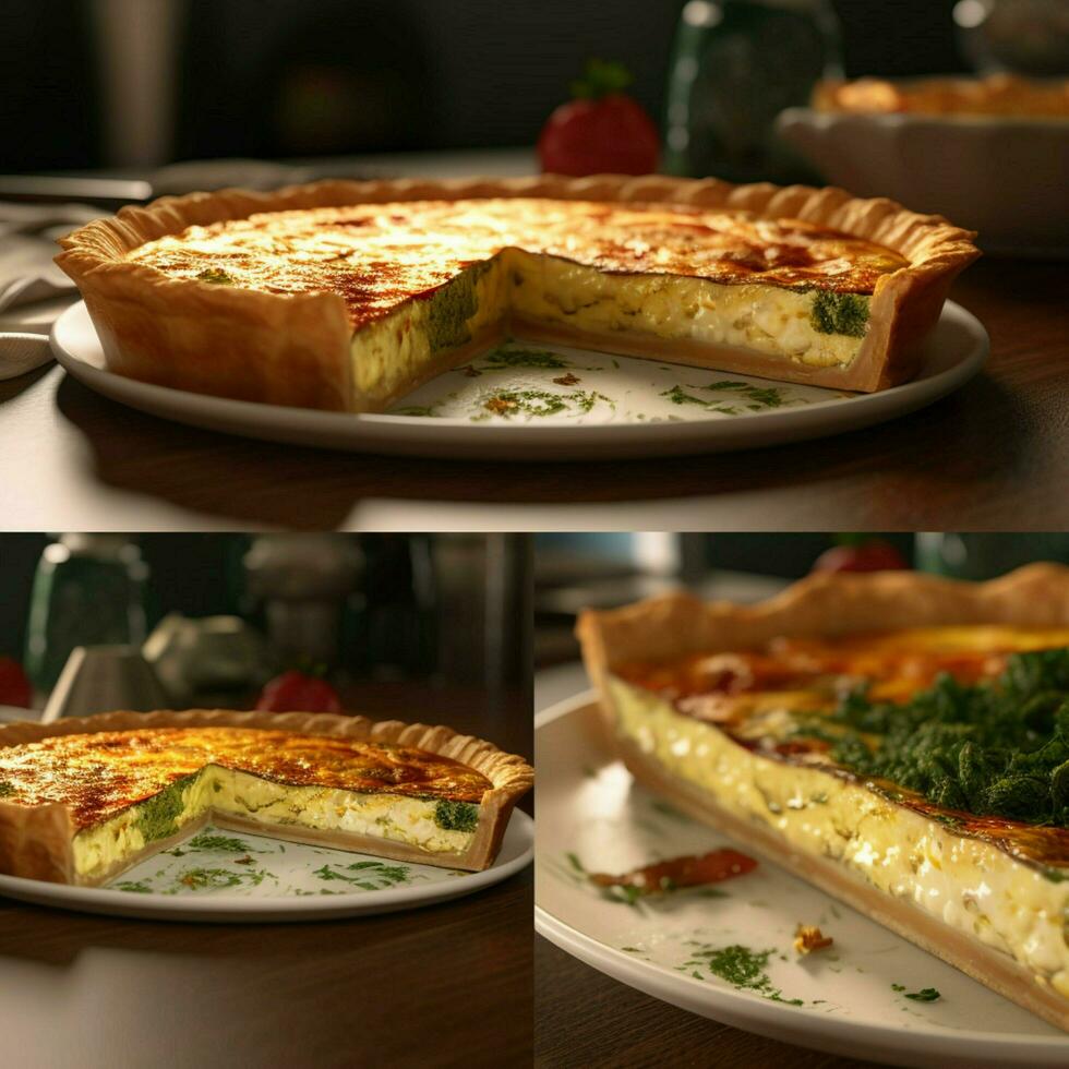 Prodotto scatti di quiche alto qualità 4k ultra HD foto