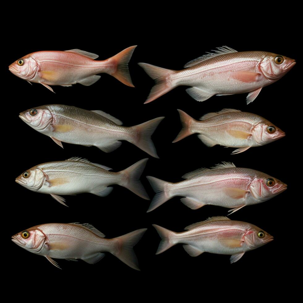 Prodotto scatti di foto di pesce con no sfondo