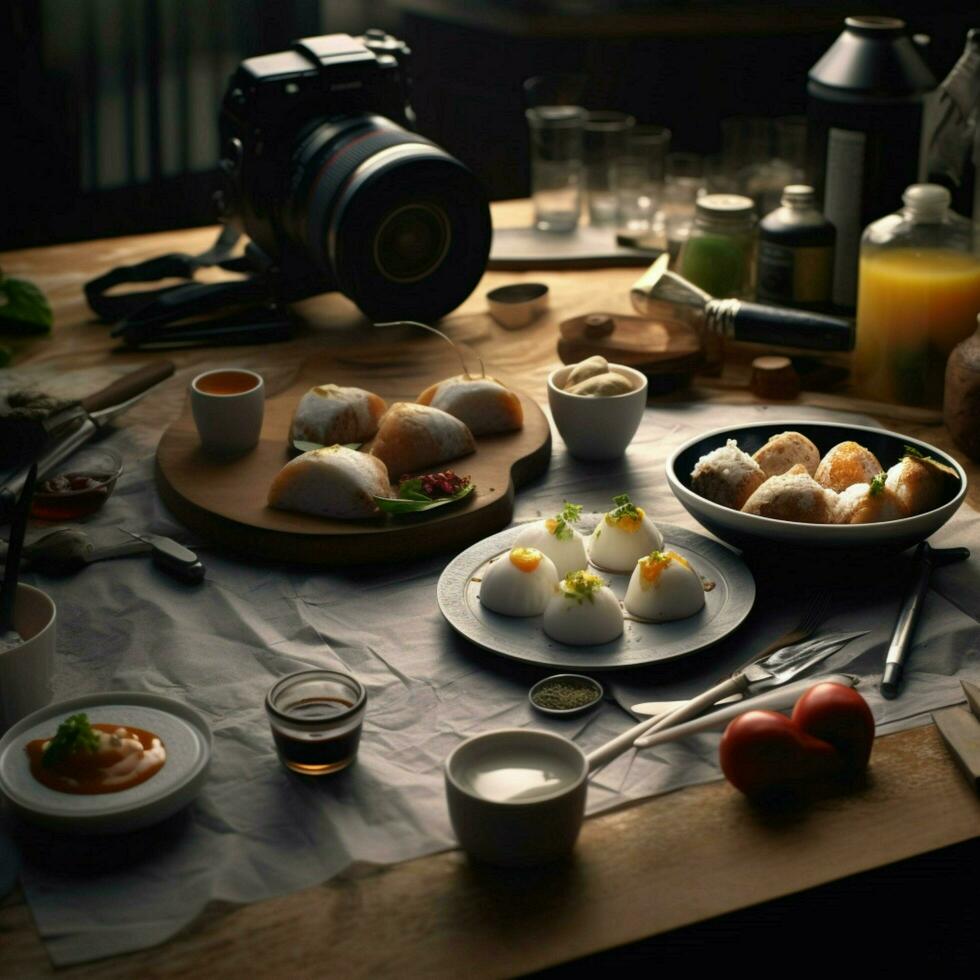 Prodotto scatti di fotorealistico professionale cibo foto