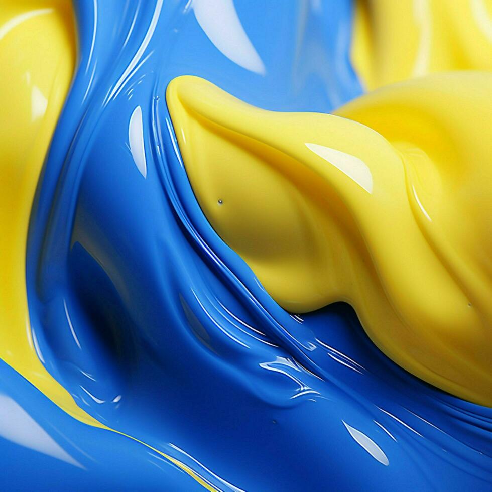 pastello giallo vs cobalto blu alto qualità foto