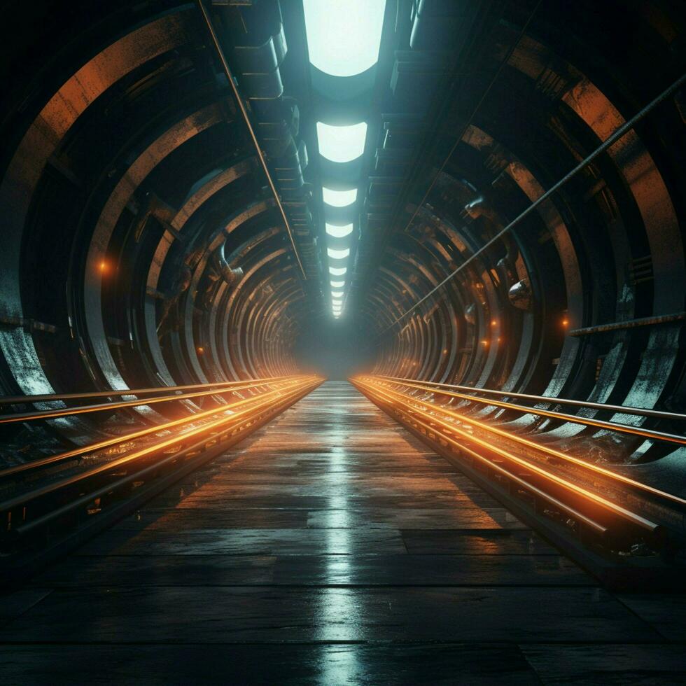 tunneling vuoto alto qualità ultra HD 8 mila hdr foto