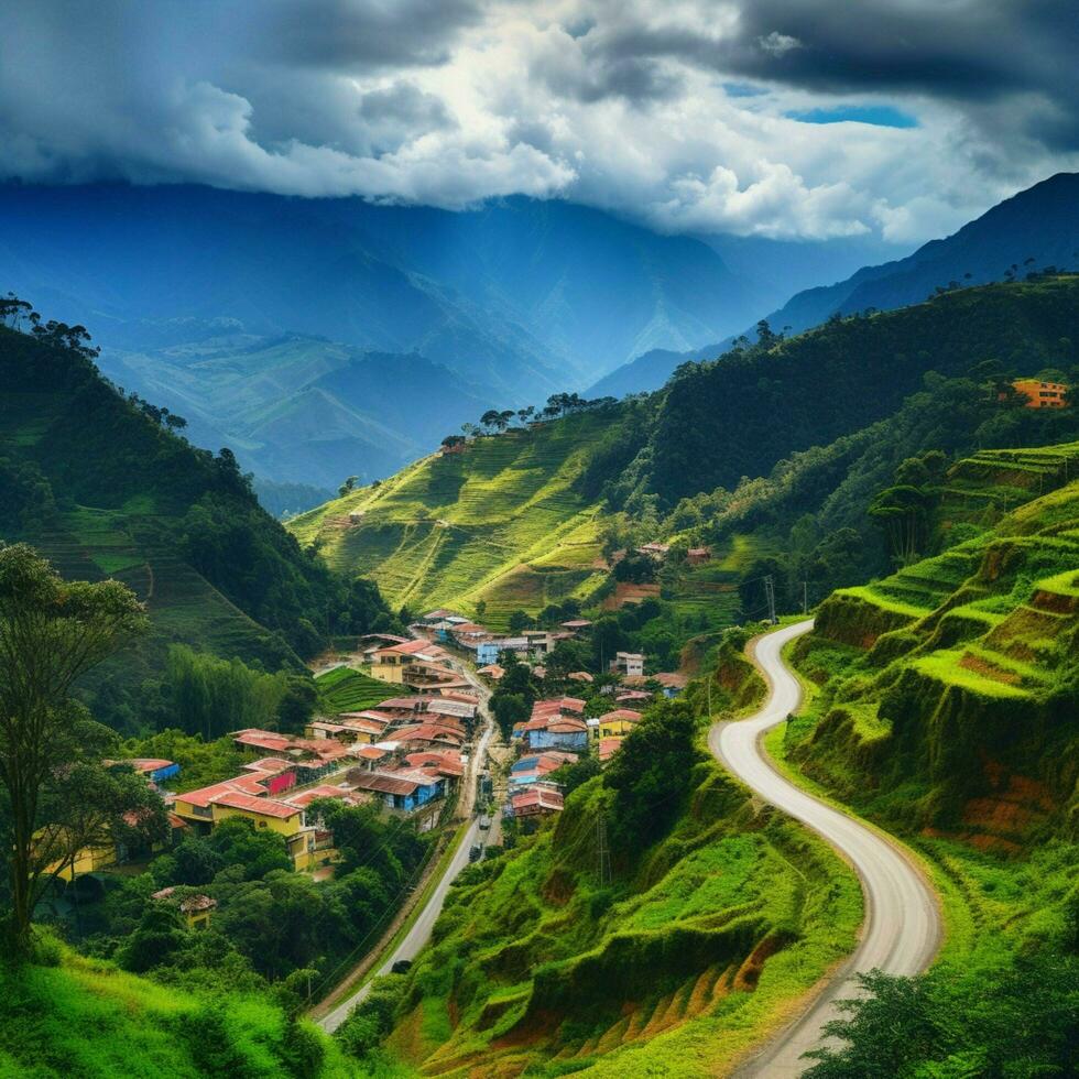 Colombia alto qualità 4k hdr foto