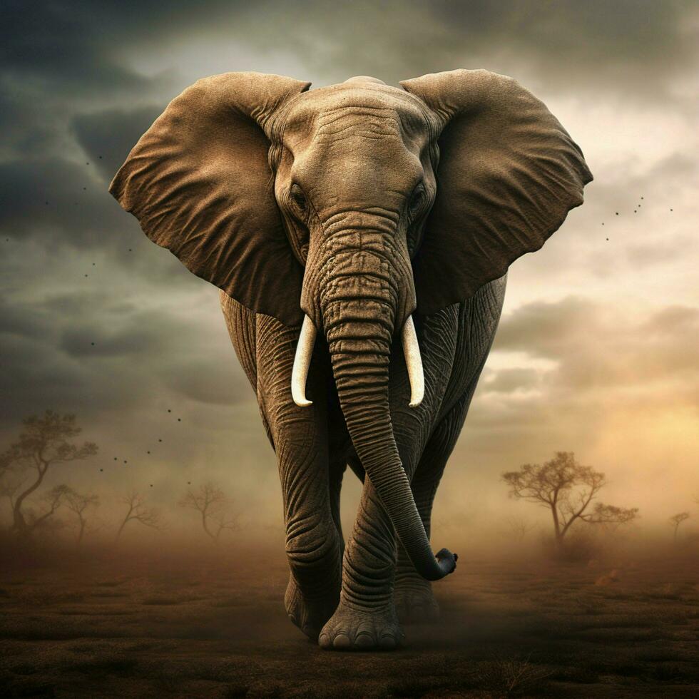 elefante Immagine HD foto