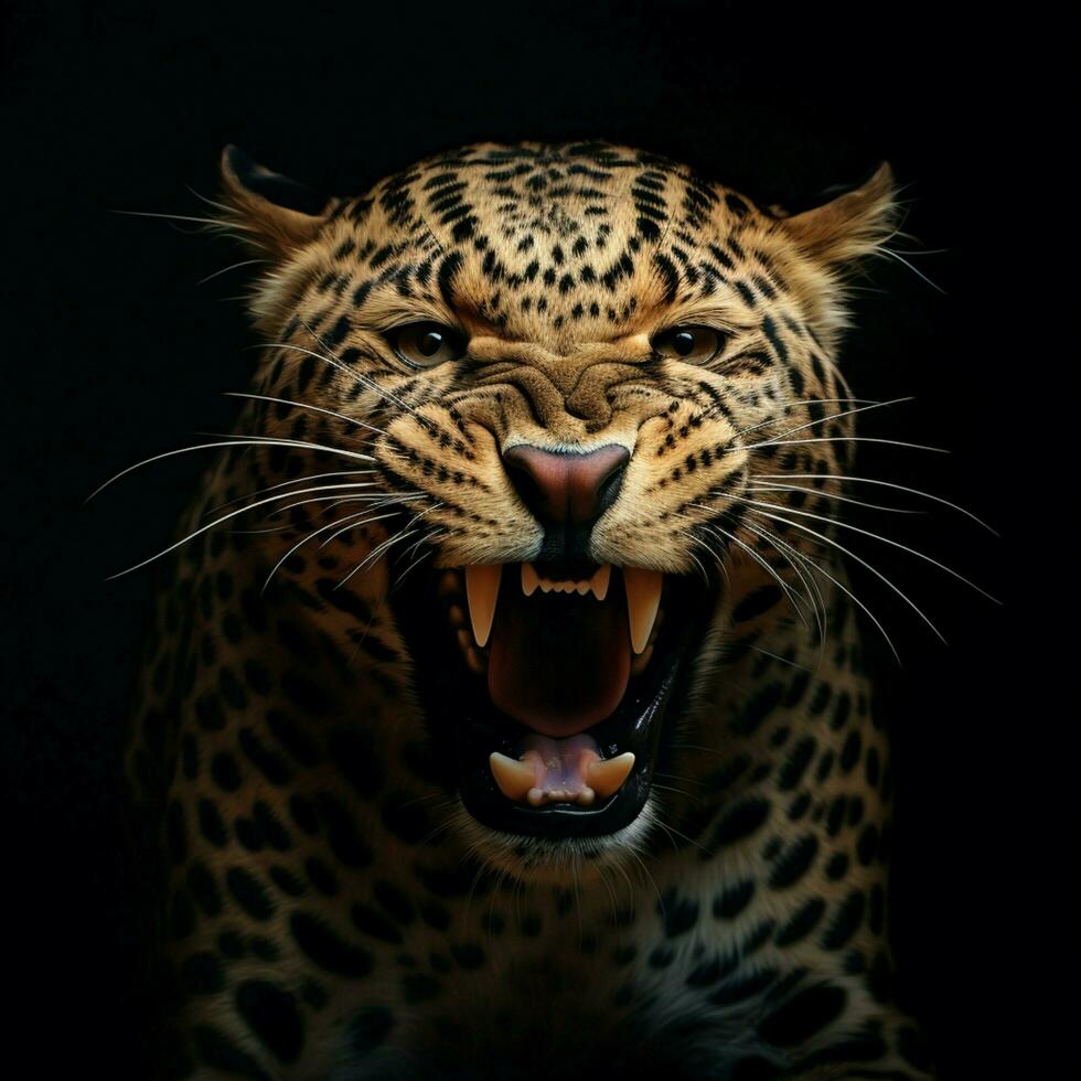 leopardo sfondo HD foto