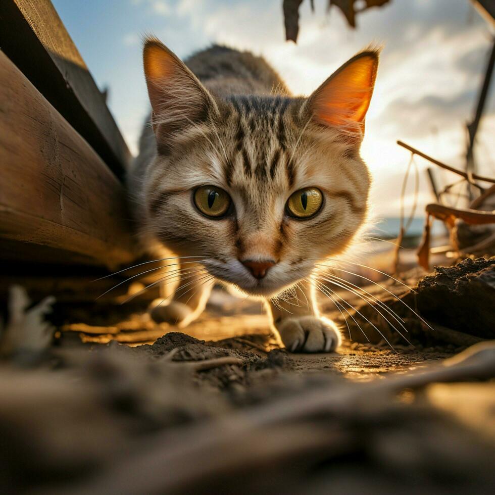 foto del gatto