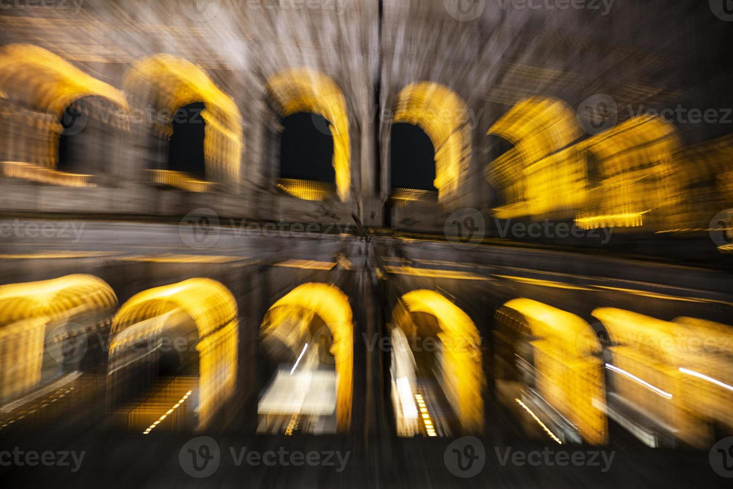effetto panning colosseo foto