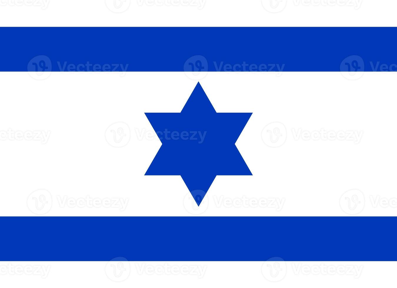 inchiostro bandiera di Israele. simbolo di il vittoria di il Israele difesa forze nel eilat durante il arabo-israeliano guerra di 1947-1949. illustrazione. foto