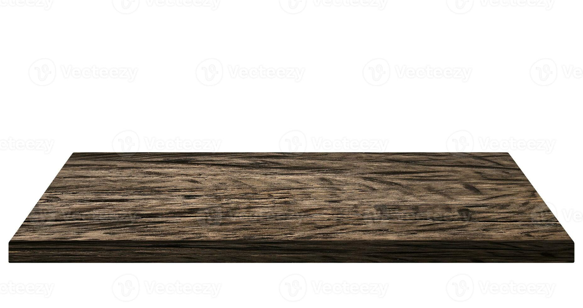 di legno tavole di legno piani di legno tavoli su un' bianca sfondo foto