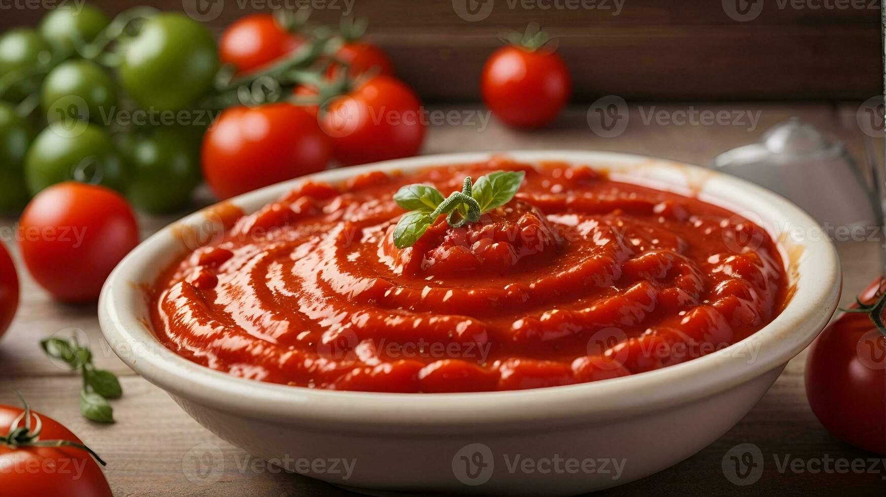 foto ketchup o pomodoro salsa con fresco pomodoro 1