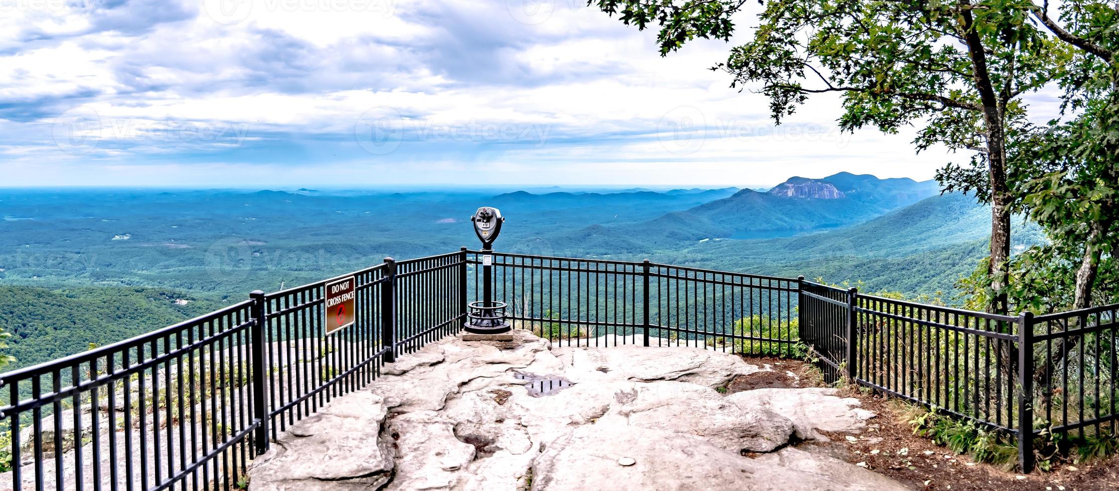 Caesars Head Mountain Bridge area selvaggia nella Carolina del Sud foto