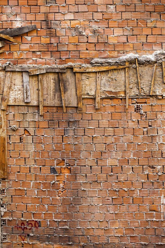 struttura del fondo del muro di mattoni di pietra del grunge foto