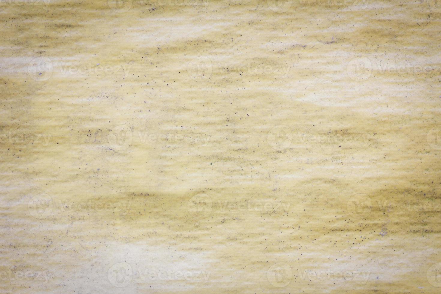 sporco vecchio giallo in plastica parasole sfondo con polvere foto