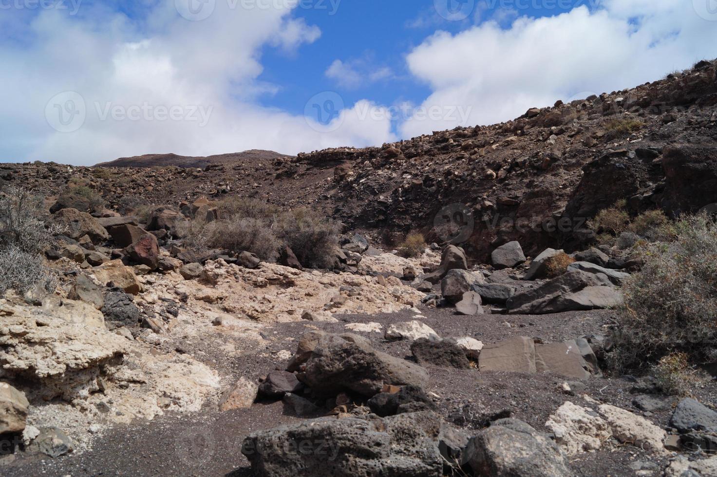 montagne vulcaniche di fuerteventura - spagna foto