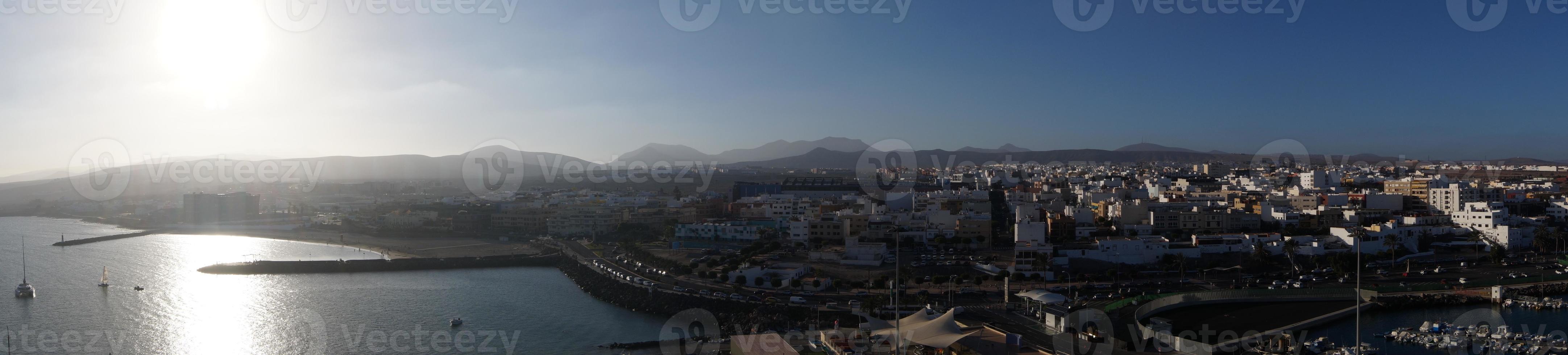 puerto del rosario dal punto di vista del terminal crociere foto