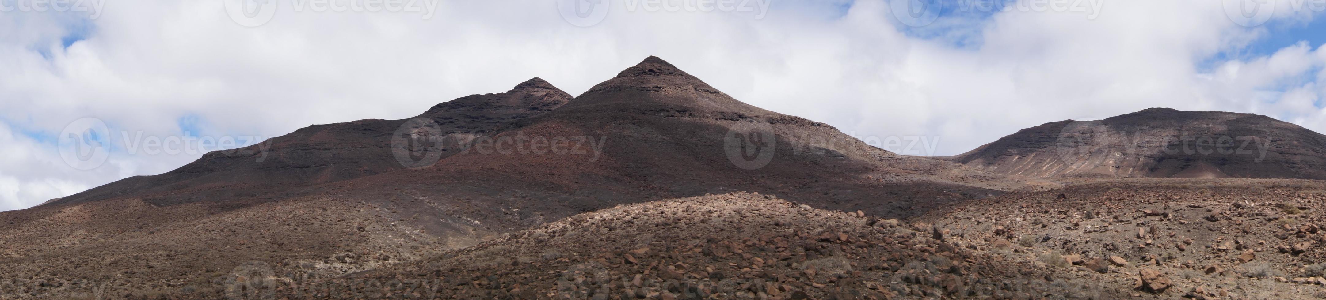 montagne vulcaniche di fuerteventura - spagna foto