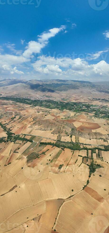 azienda agricola i campi sfondo struttura 4 K aereo Visualizza 4k tacchino antalya foto