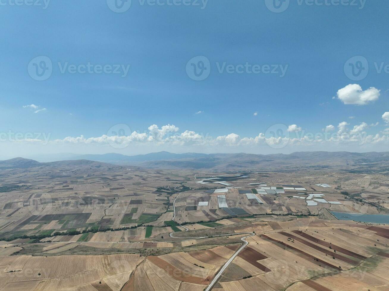 azienda agricola i campi sfondo struttura 4 K aereo Visualizza 4k tacchino antalya foto