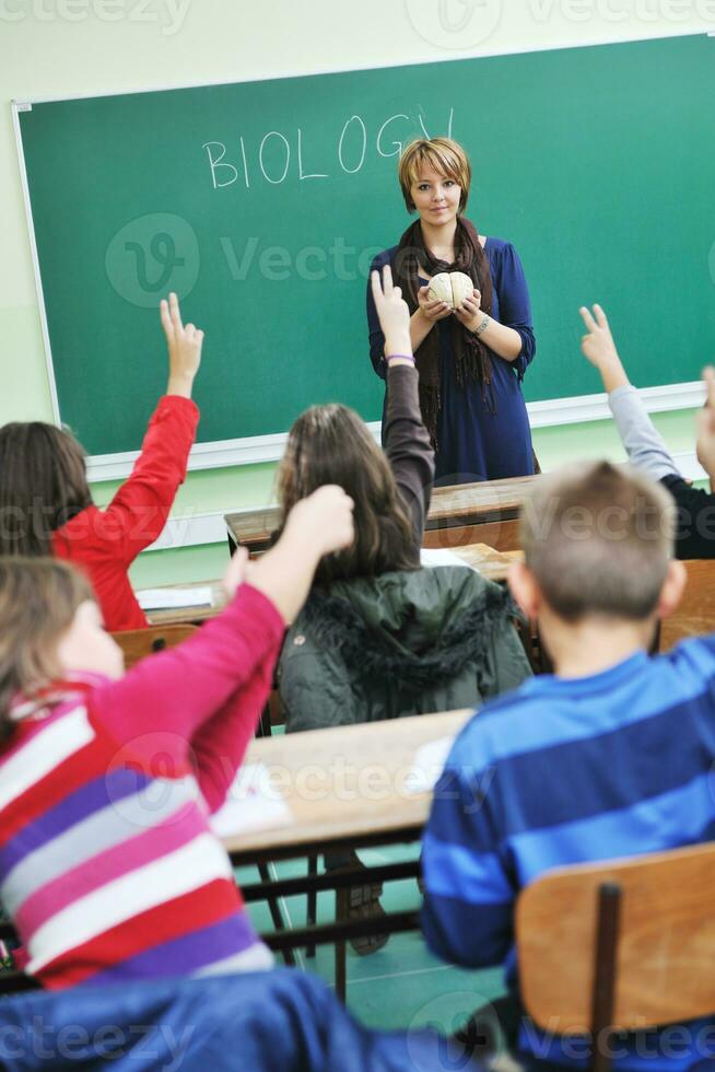 imparare biologia nel scuola foto