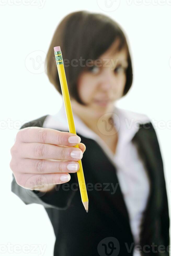 boness donna la scelta Perfetto matita foto