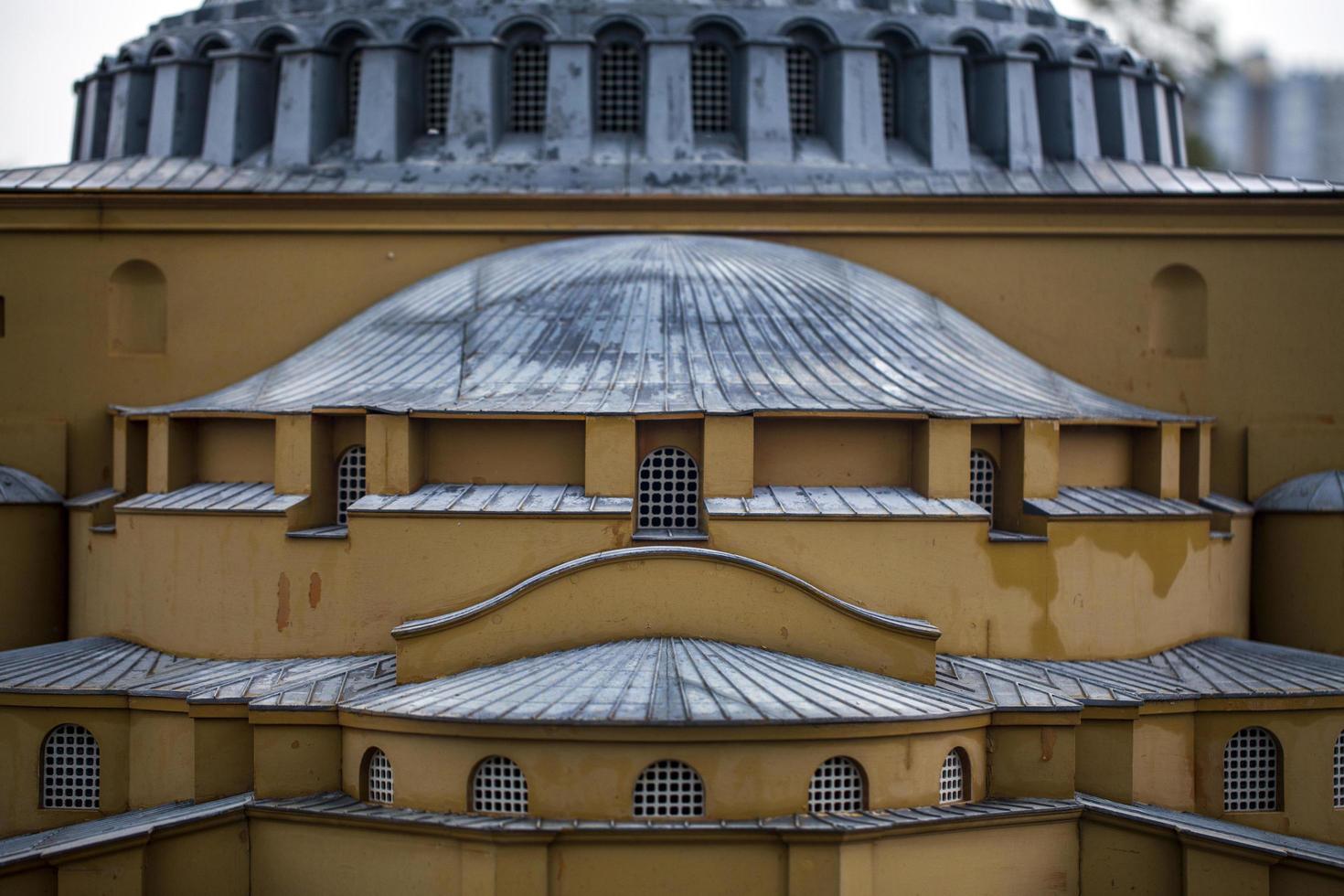 arte modello di edificio storico foto